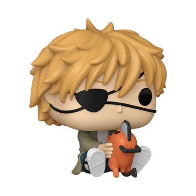 Funko Pop! Animation: Chainsaw Man - Denji with Pochita #1971 | eBay