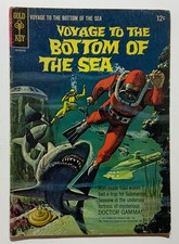 VOYAGE TO THE BOTTOM OF THE SEA # 1 Silver 1964 VG Gold Key COMIC EC