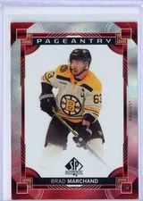 2024-25 Upper Deck SP Autenthic Pageantry Red Brad Marchand Boston Bruins #P-13