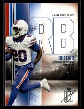 2024 Topps Signature Class #76 Frank Gore Jr. Blue & Orange Rookie card