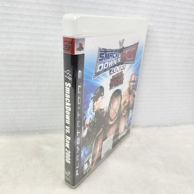 (未使用･未開封品)　WWE 2008 SmackDown vs Raw - PS3 sdt40b8 WWE SmackDown vs. Raw 2008 Featuring ECW (Sony PlayStation 3, 2007