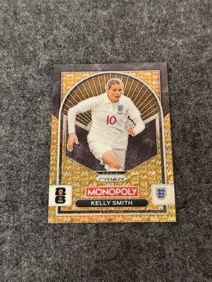 Kelly Smith 2026 Panini Prizm Monopoly #97 - Gold Millionaire Shimmer /500
