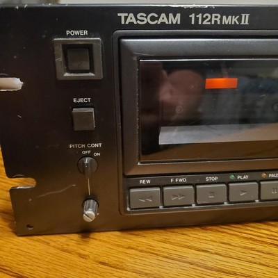 d*a様 レトロ　TASCAM 112MKII　テープレコーダー　再生可能　ジャ TASCAM 112 MKII Professional Audio Cassette Player for sale online