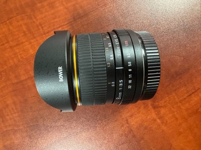 Bower Canon EF-S 8mm f/3.5 Lens For Canon