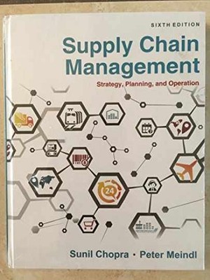 Supply Chain Management: - Hardcover, by Chopra Sunil; Meindl - Acceptable