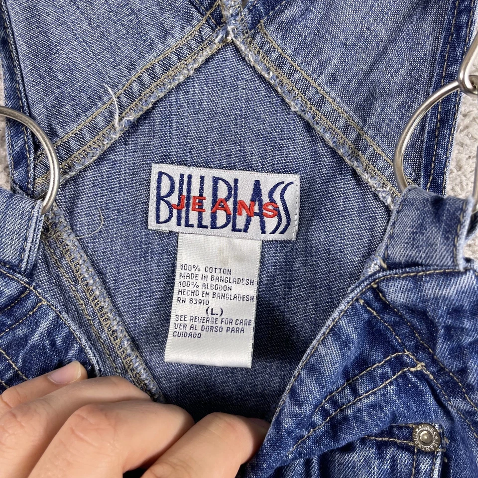 Pantalones Cortos De Colección Bill Bass Denim Para Mujer Grandes Pantalones Cortos De Algodón Años 90 Jean Foto 3 de 4