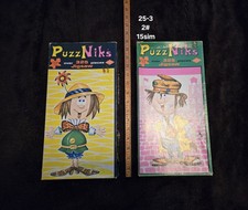 Two Vintage PuzzNuks Puzzles In Original Boxes