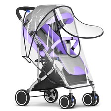 Parapioggia universale per passeggin，Parapioggia per carrozzina Transparente par