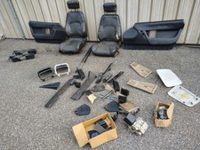 C4 Corvette Interior Black Door Panels Seats - Trim Dash - Control Bezel Abs