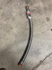 Everbilt Water Heater Supply Line Stainless Steel 3/4" x 3/4" x 24" 1000047565