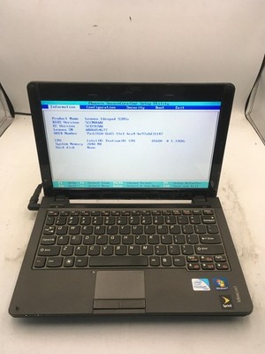 LENOVO IDEAPAD S205S - BOOTS TO BIOS - INTEL PENTIUM U5600 - 2GB RAM - READ - BB