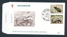 D461568 Belgium FDC Solidarity Fight Against TBC Nature P.437 Serskamp
