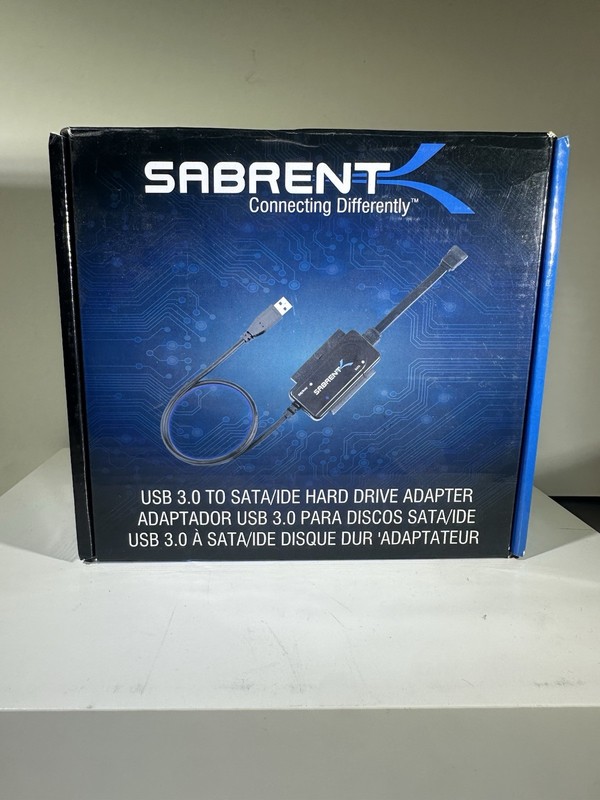 Sabrent Model USB-DSC8, USB 3.0 to SATA/IDE Hard Drive Adapter, PC&MAC, SSD
