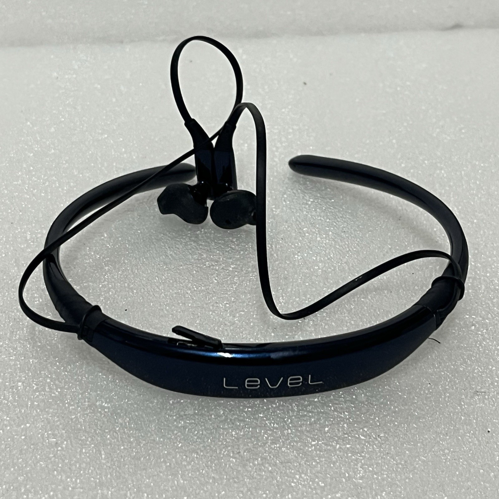 Samsung Level U EO-BG920 Bluetooth Stereo Headset Behind Nec
