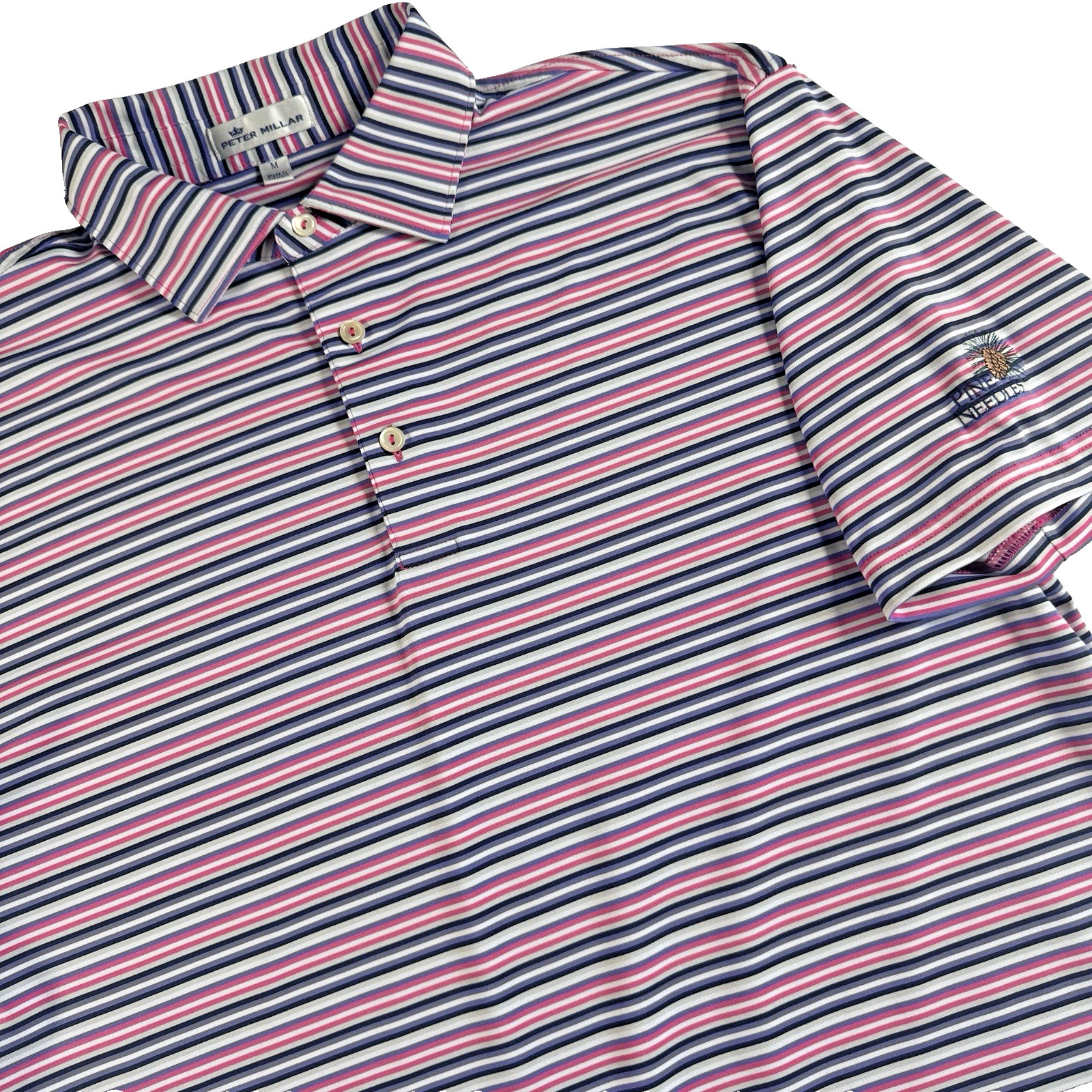 Peter Millar Pine Needles Performance Golf Polo S… - image 1