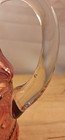 2 Toby Pitchers: Brown Glaze and Cranberry Glass With Handles — photo 9