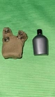 1964 GI JOE Canteen Carrying Case with Snaps Hasbro Hong Kong Original