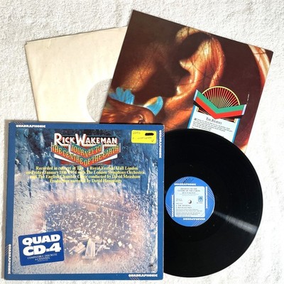 Rick Wakeman ''Journey To The Centre of The Earth'' 1974 Rock LP, Nice EX!, QUAD