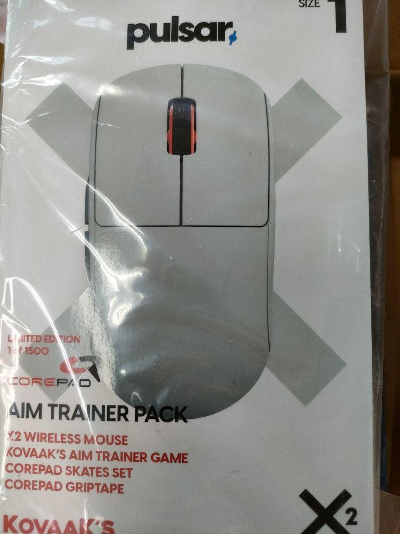 X2 Mini Gaming Mouse with Precision Aim Trainer Pack