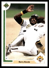 Barry Bonds 1991 Upper Deck #154 Pirates MLB READ FREE SHIPPING AutographDen