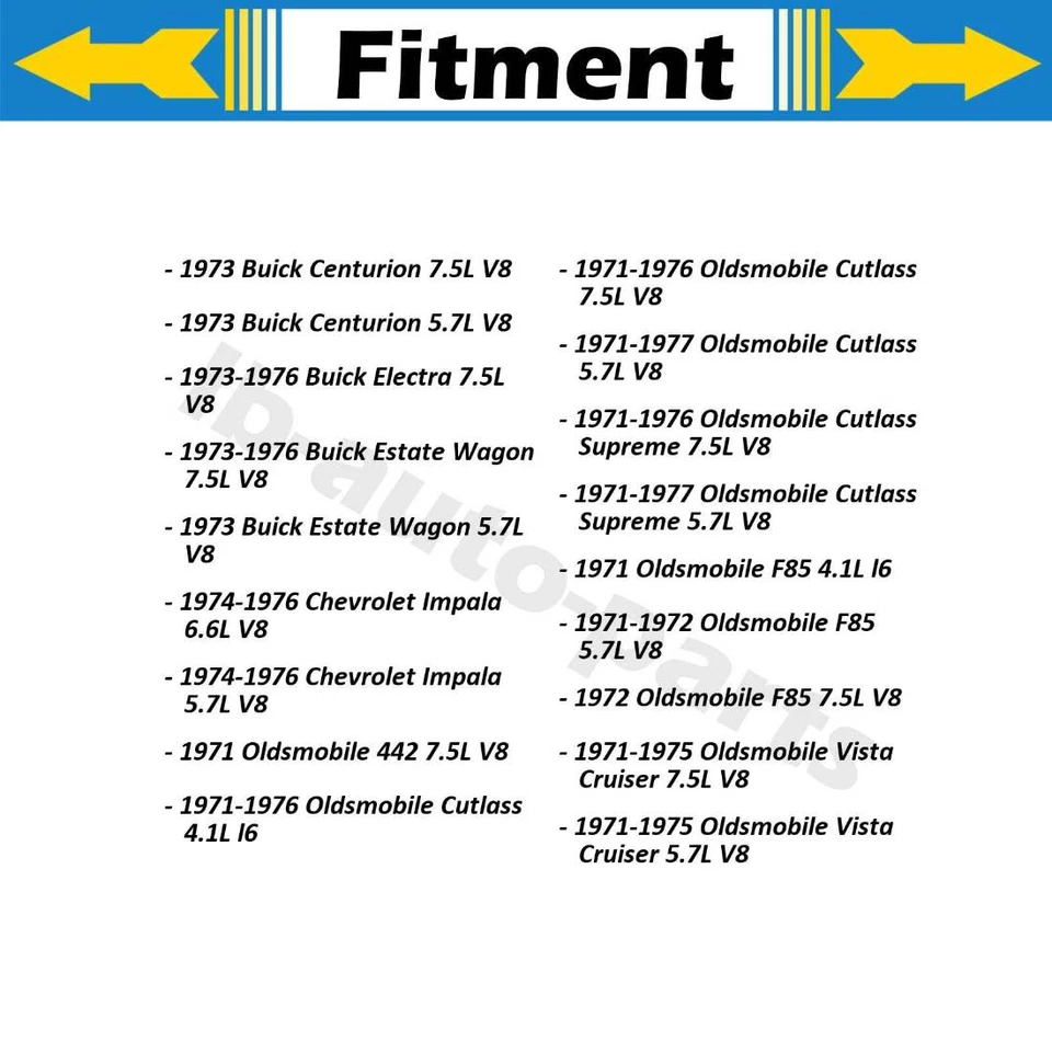 Кабель заднего стояночного тормоза Dorman 2 шт. для 1976 Oldsmobile 98 7,5 л - Изображение 2 из 4
