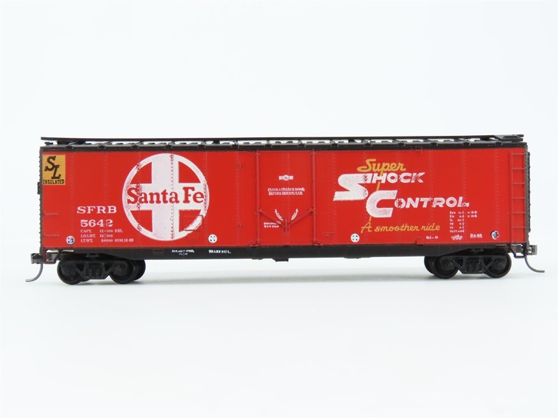 HO Scale Athearn SFRB Santa Fe 50' Plug Door Box Car #5642