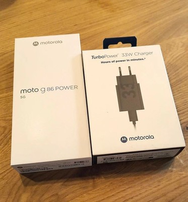moto g86 power - 5G - 6720 mAh - 8GB (24GB) 512GB Android in Pink/Rot + 33W AD