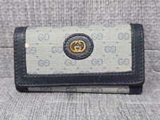 Vintage GUCCI Key Case Key Holder Leather Used