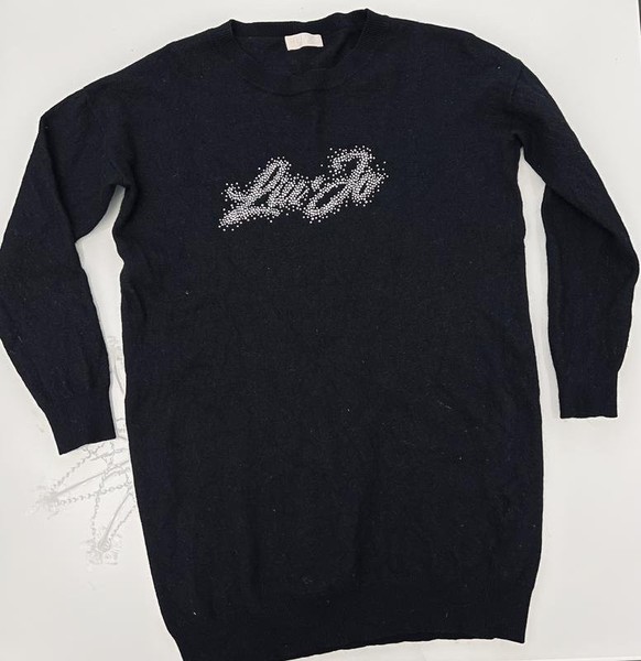 Women Liu Jo Sweater Black Cashmere 34 / XS / 42