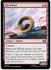 MAGIC MTG BIG WHEEL 679 COMMANDER: MARVEL SUPER HEROES FOIL