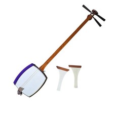 Shamisen Drumstick Set Main Unit Traditional Instrument Jiuta Folk Song Japanese