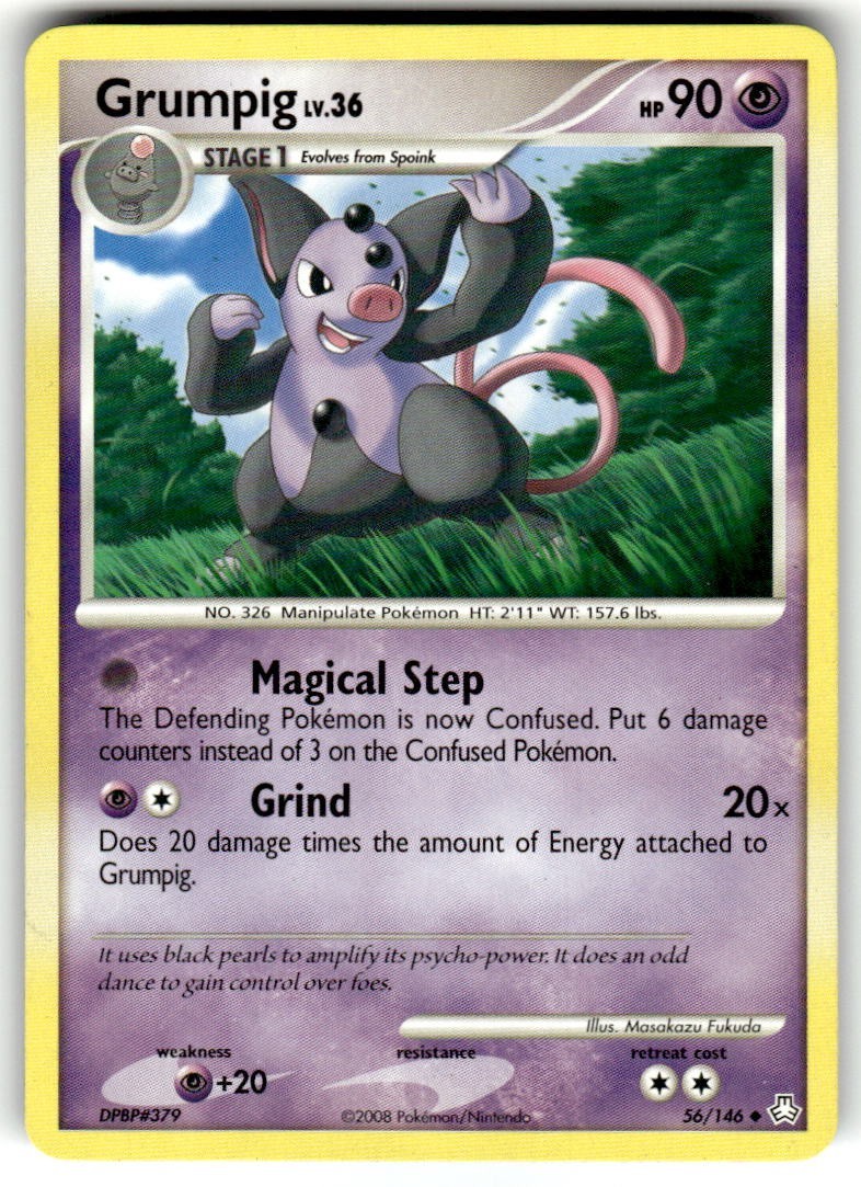 Grumpig 56/146 Uncommon Legends Awakened NM