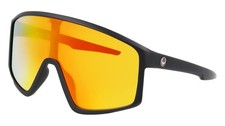 DRAGON DR AMPED LL ION matte black ll red ion 022 Sunglasses