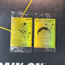 Sealed Pikachu V SWSH145 Sword & Shield Black Star Promo Cards Holo Pokemon
