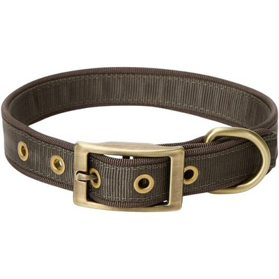 DRAKE Team Gun Dog Xlarge Mud Brown 22in-26in Adjustable Webbed Collar