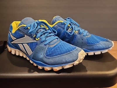Reebok Realflex Run Buff Blue Steel Men s Size 9.5