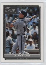 2022 Panini Three and Two 89/99 Chipper Jones #50 HOF 04br