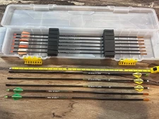 Easton Axis 4mm Long Range & Victory VAP 4mm Arrows, target hunting archery