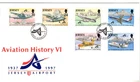 1997 JERSEY -  AVIATION HISTORY VI FDC FROM COLLECTION V8