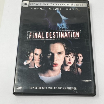 Final Destination DVD 2000 Platinum Series Devon Sawa Ali Larter James Wong