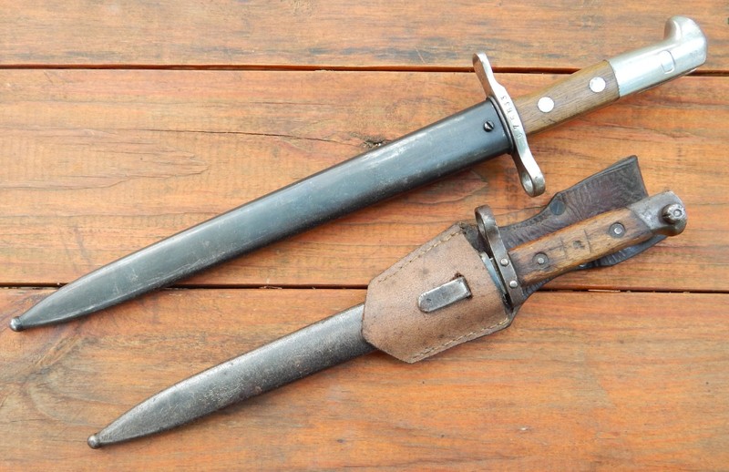 Swiss K31 Bayonet AND Greek Stamped Steyr Bayonet PENNY AUCTION NO RESERVE!
