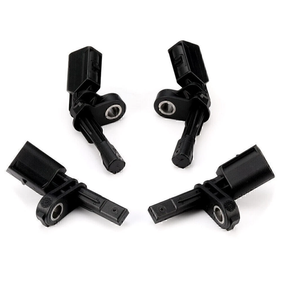 Juego de 4 sensores de velocidad de rueda ABS delanteros traseros izquierda y derecha para Audi TT y Hvqrhsjfrwuh Foto 2 de 4