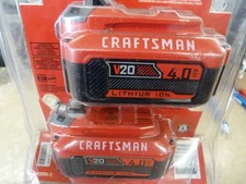NEW Craftsman CMCB204-2 V20 20V 4.0AH Lithium...
