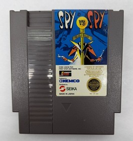 Spy Vs. Spy (Nintendo, NES) W/ Box, No Manual Or Inserts