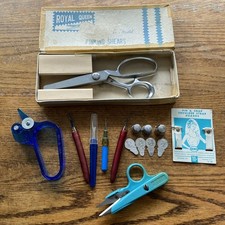 Mixed Lot Of Vintage Sewing Supplies