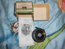 Pflueger Medalist 1492 Ring Line Guide Fly Reel c. 1940 EX+ with Box & Papers!