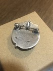 Vintage RARE Peterson Johnson Navajo Sterling and Turquoise Pendant Pin Combo — photo 6