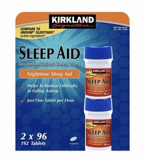 Kirkland Signature Sleep Aid 192 Tablets USA Fast Ship