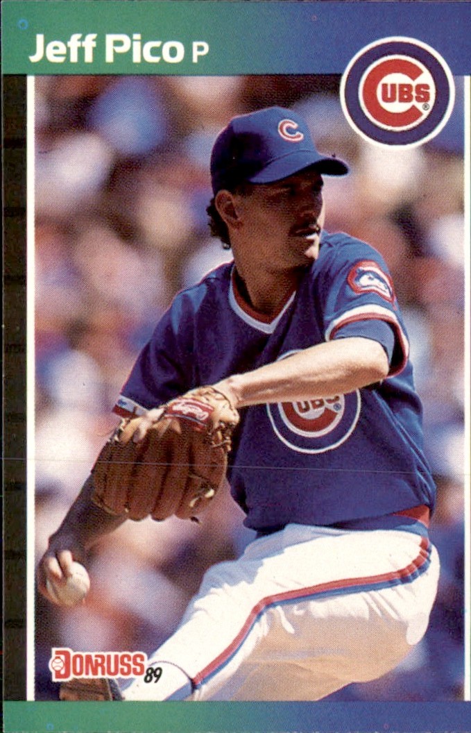 1989 Donruss Jeff Pico Chicago Cubs #513
