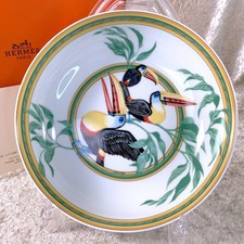 Hermès Soleil de Dinner Plate 27cm Porcelain, Handmade, France New